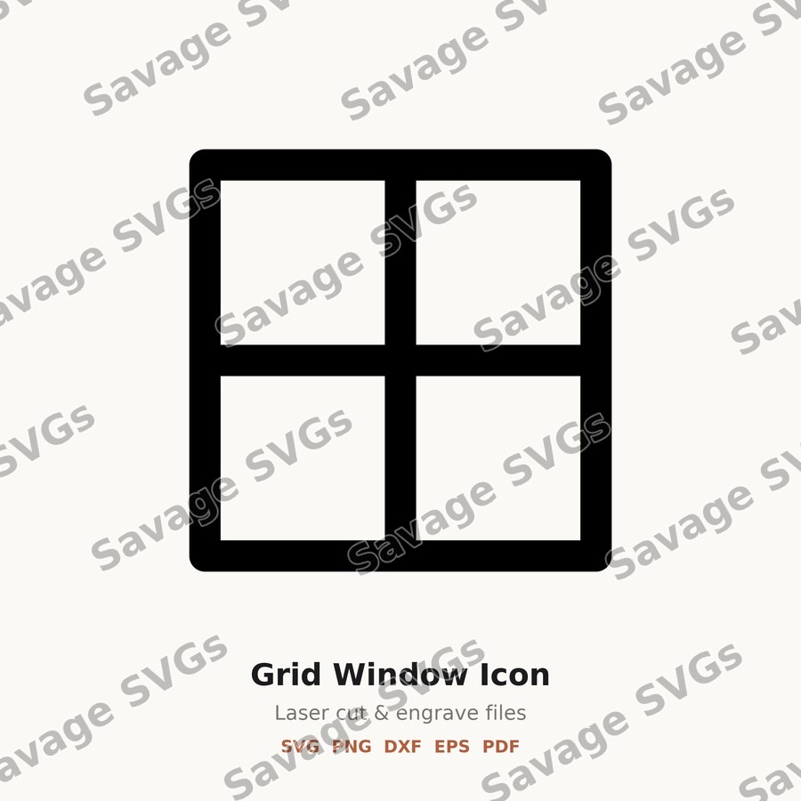 Grid Window Icon