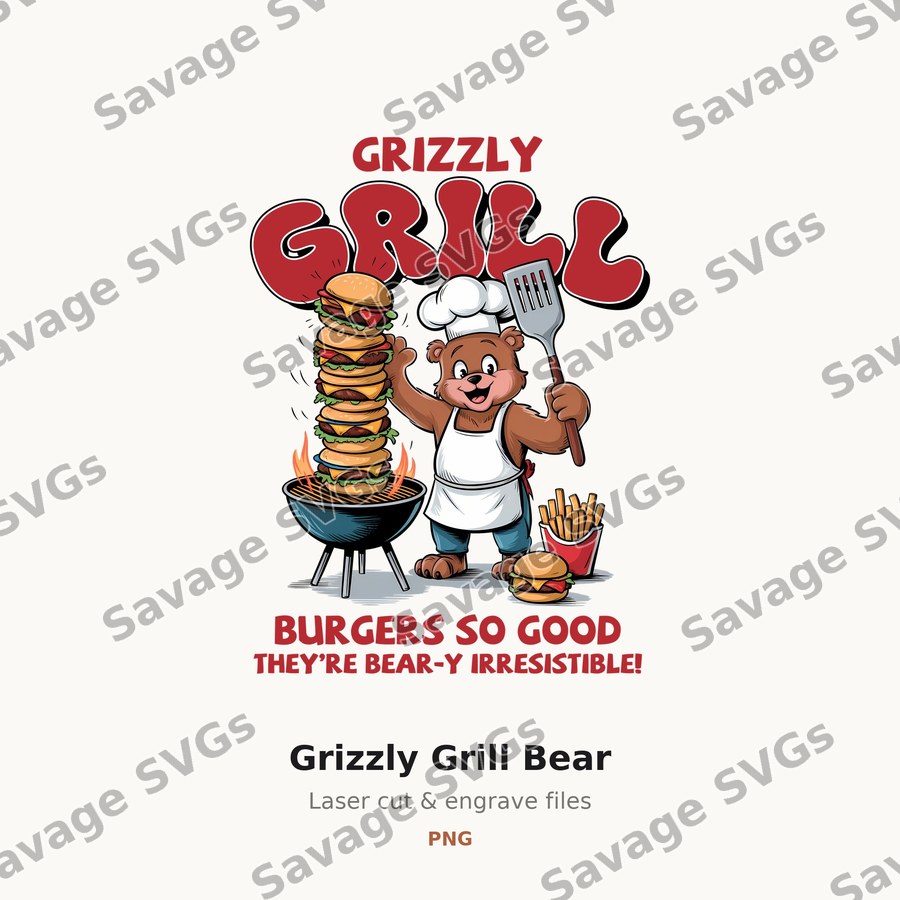 Grizzly Grill Bear