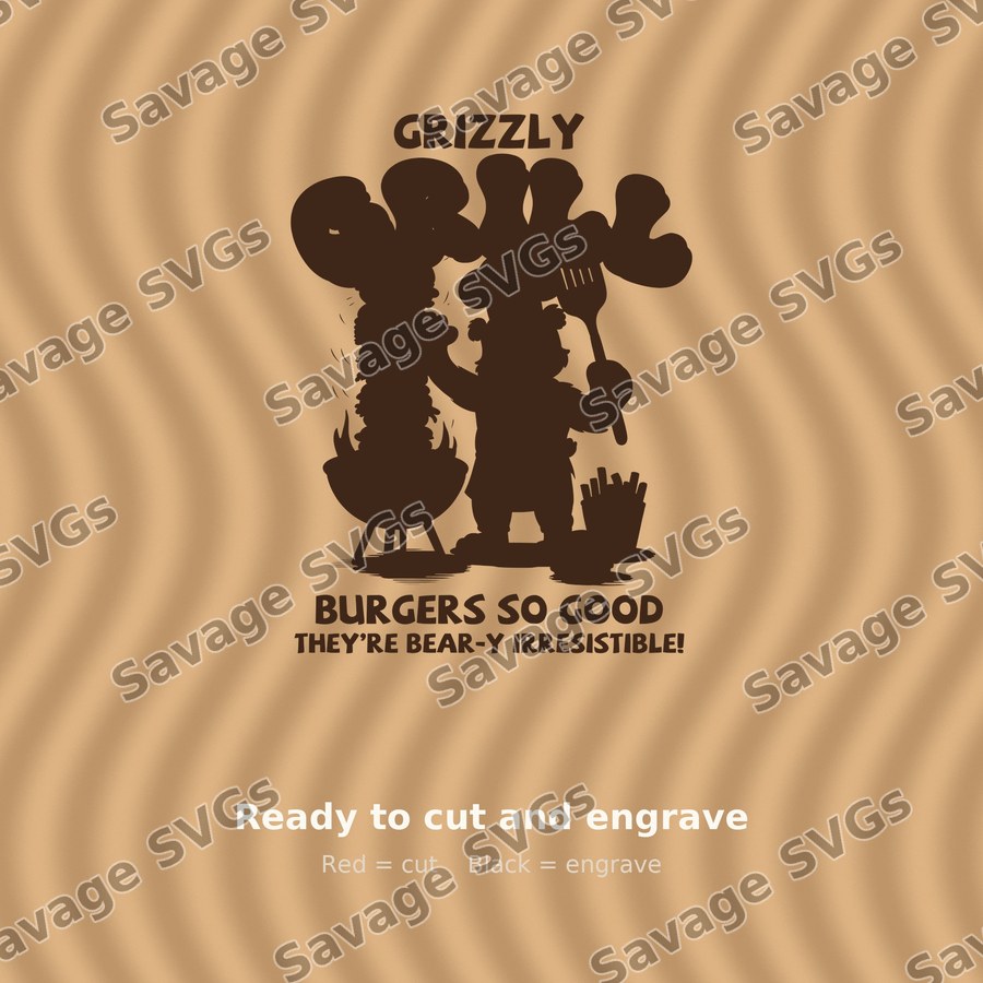 Grizzly Grill Bear