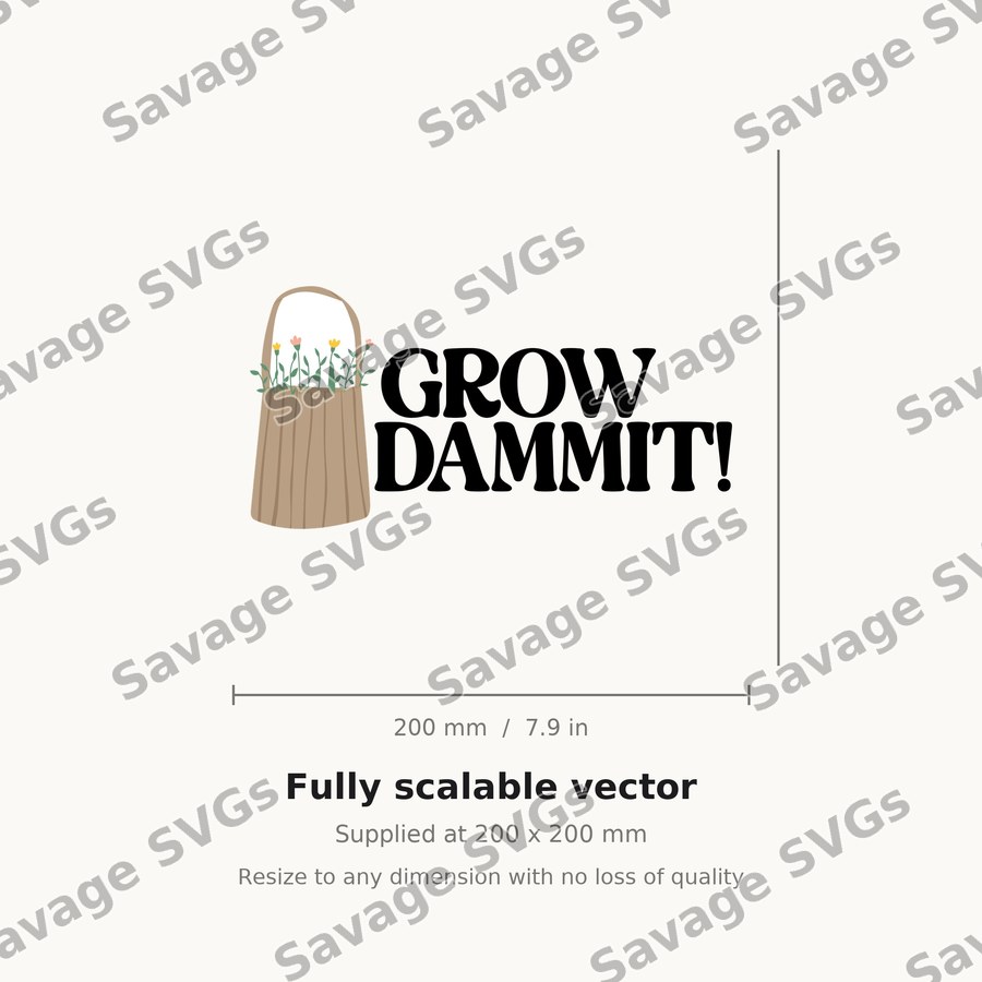 Grow Dammit 01