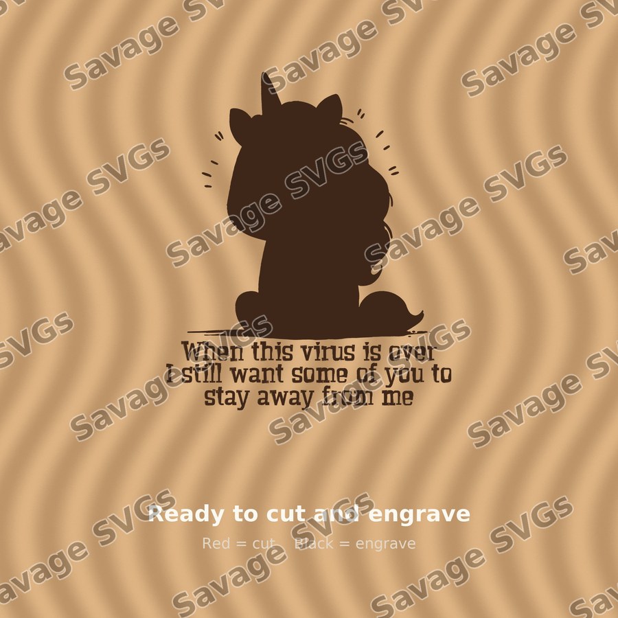 Grumpy Unicorn Virus Quote