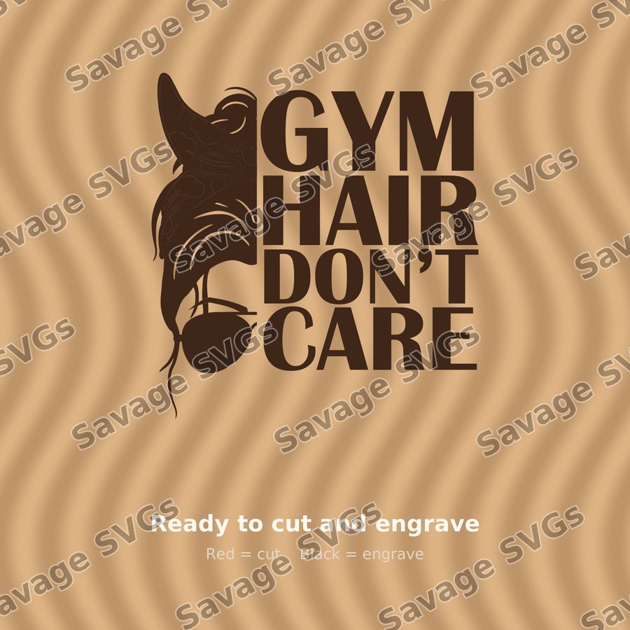 Gym Hair Dont Care 01