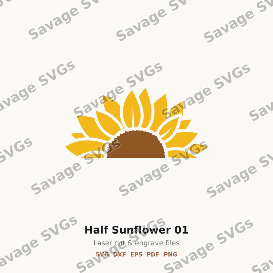 Half Sunflower 01