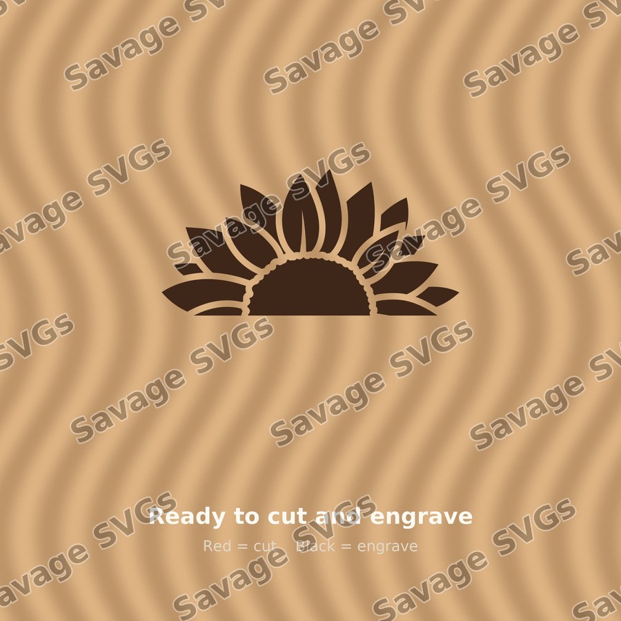Half Sunflower 01