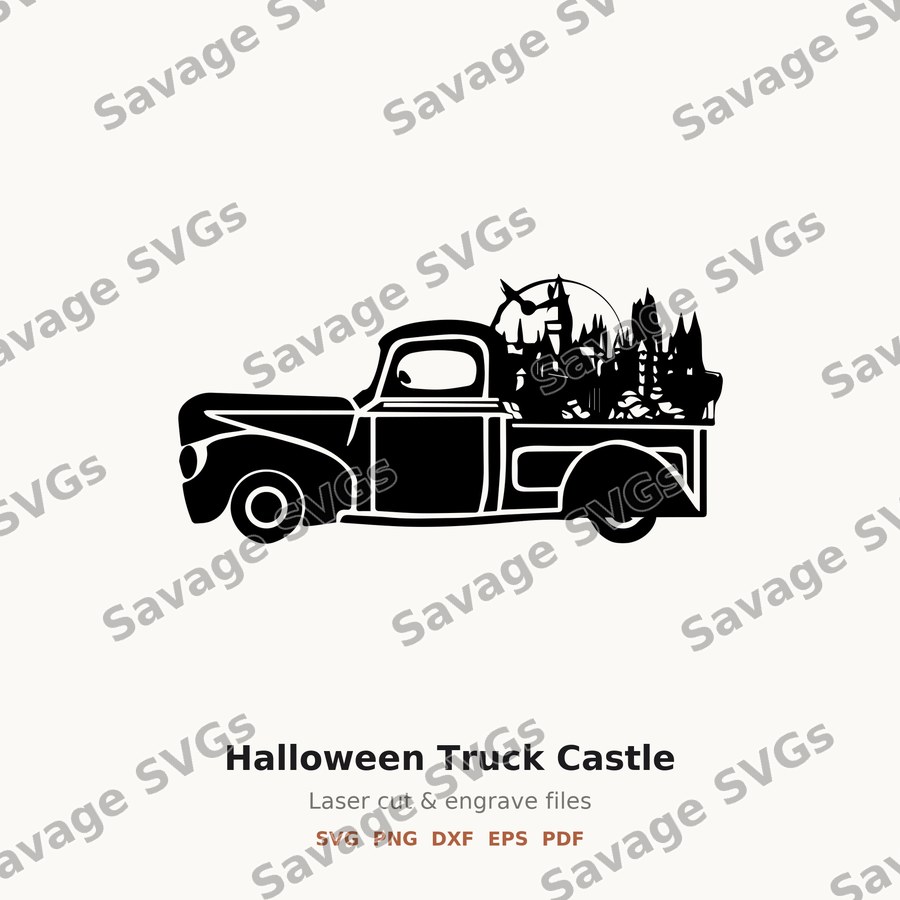 Halloween Truck Castle