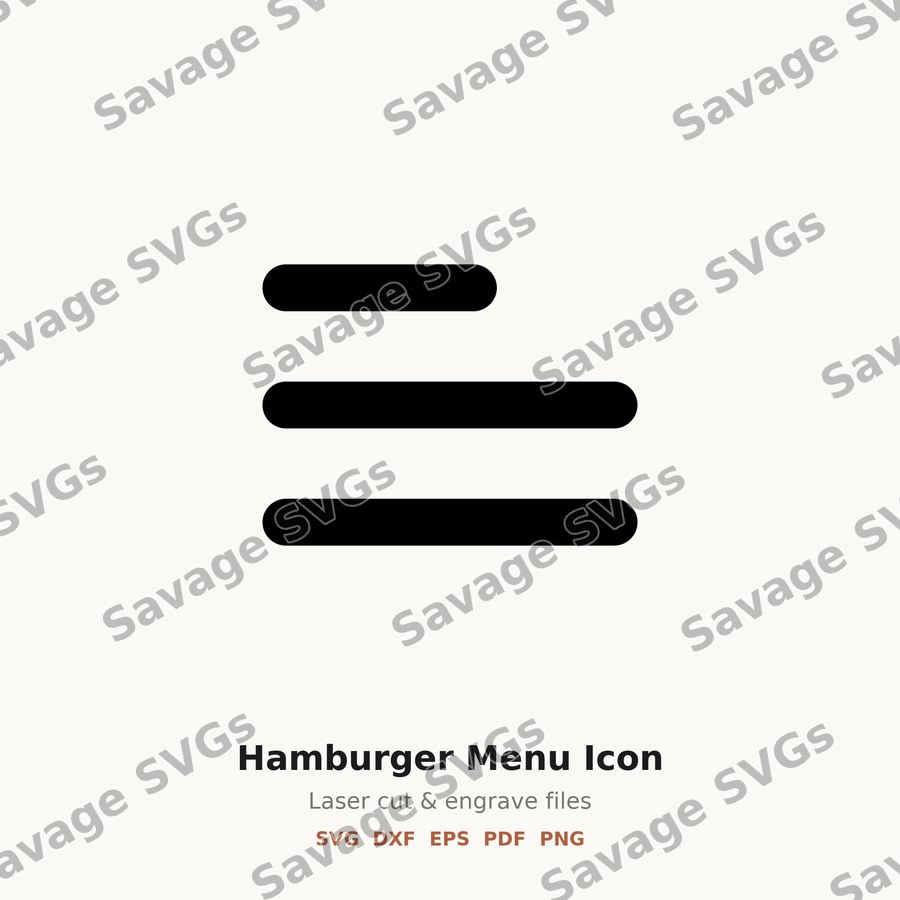 Hamburger Menu Icon