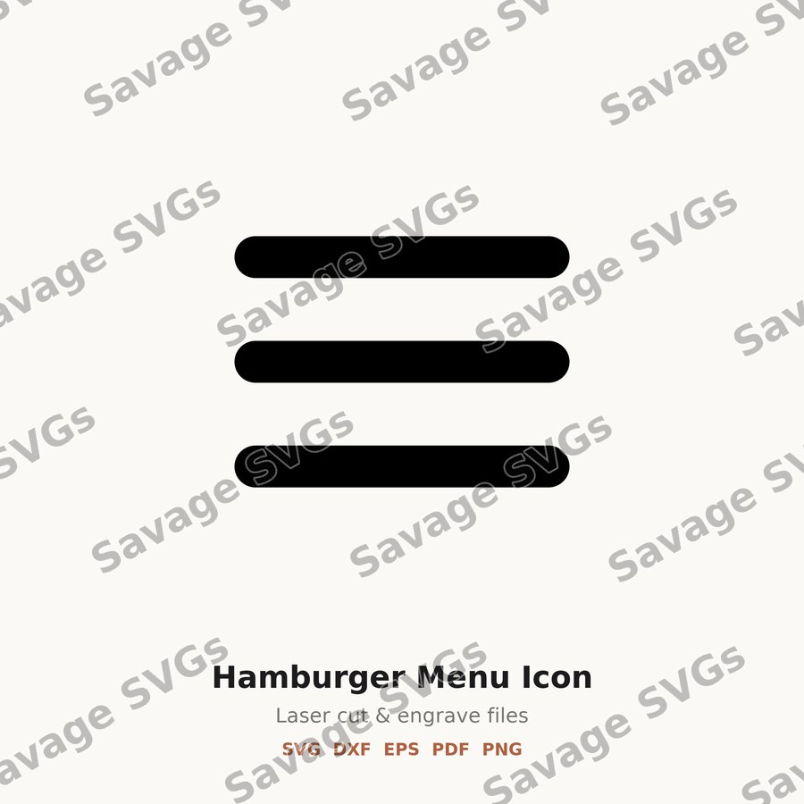 Hamburger Menu Icon