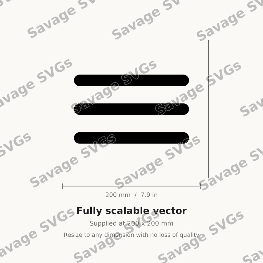 Hamburger Menu Icon