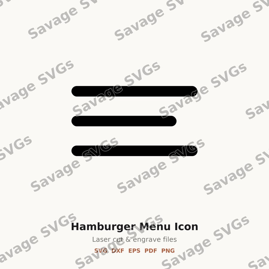 Hamburger Menu Icon