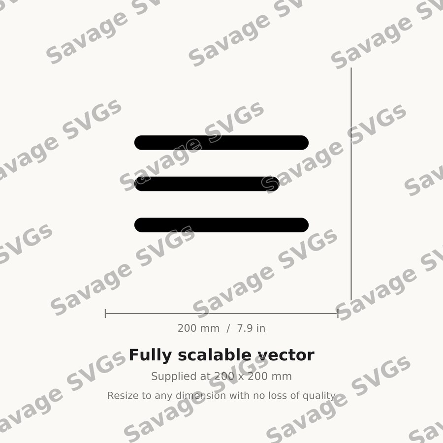 Hamburger Menu Icon