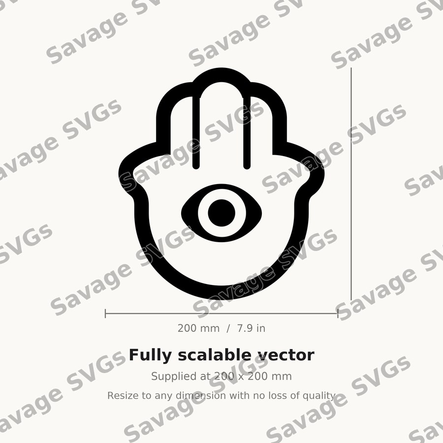 Hamsa Hand Eye