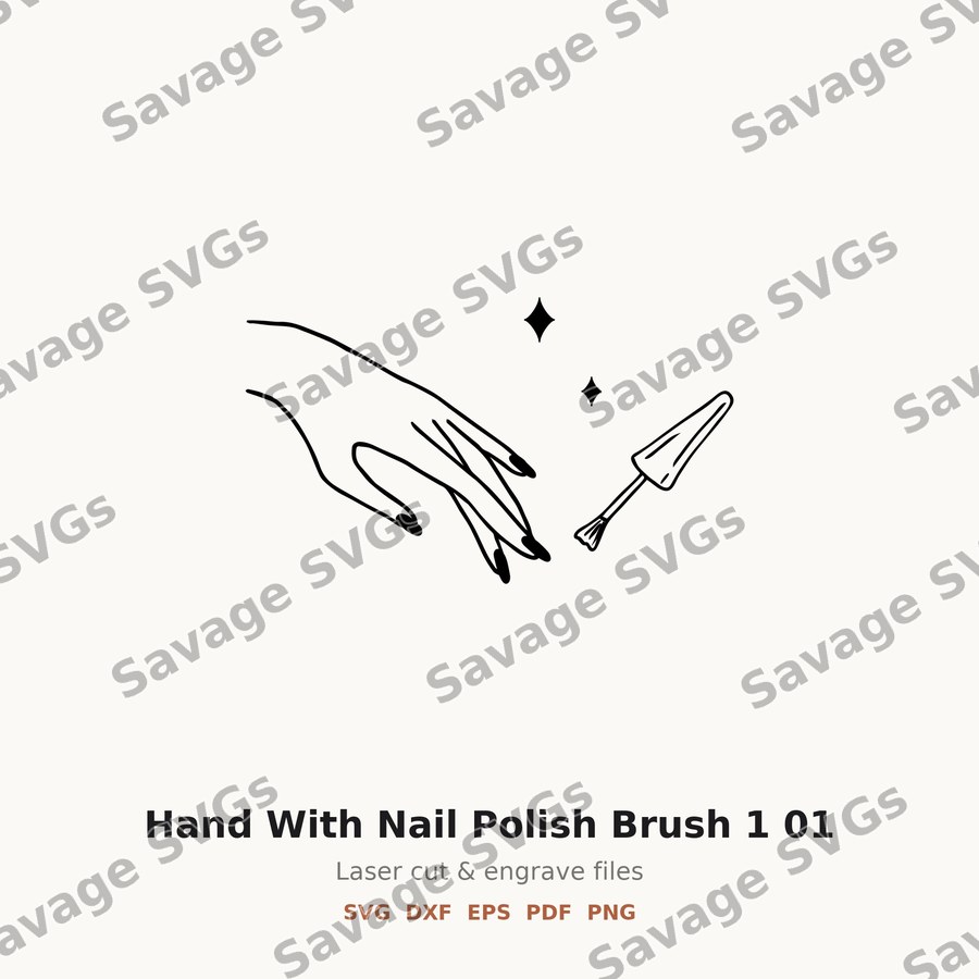 Hand With Nail Polish Brush 1 01