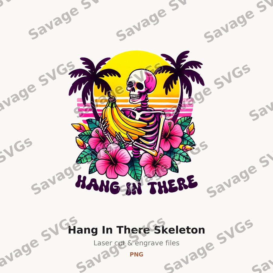 Hang In There Skeleton