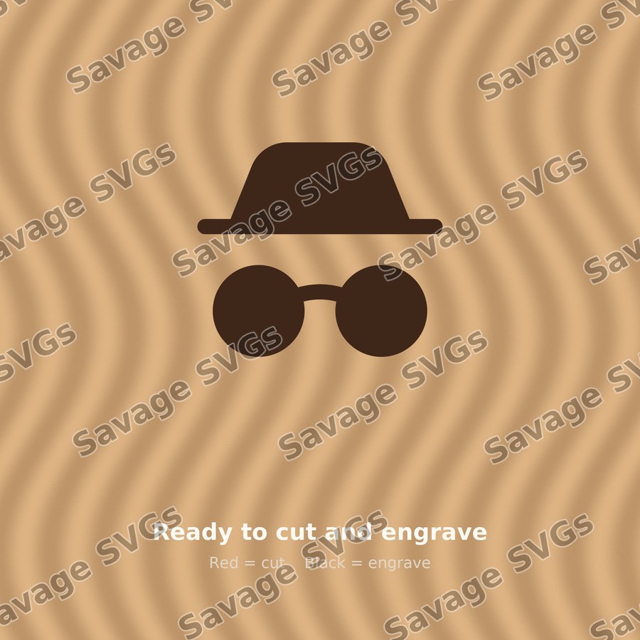 Hat And Glasses Filled