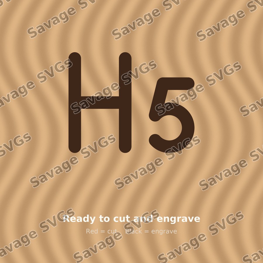 H5 Heading Icon