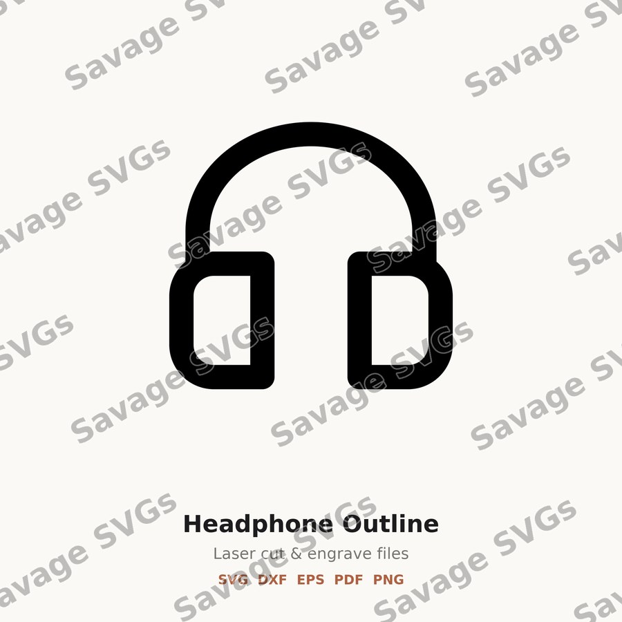 Headphone Outline