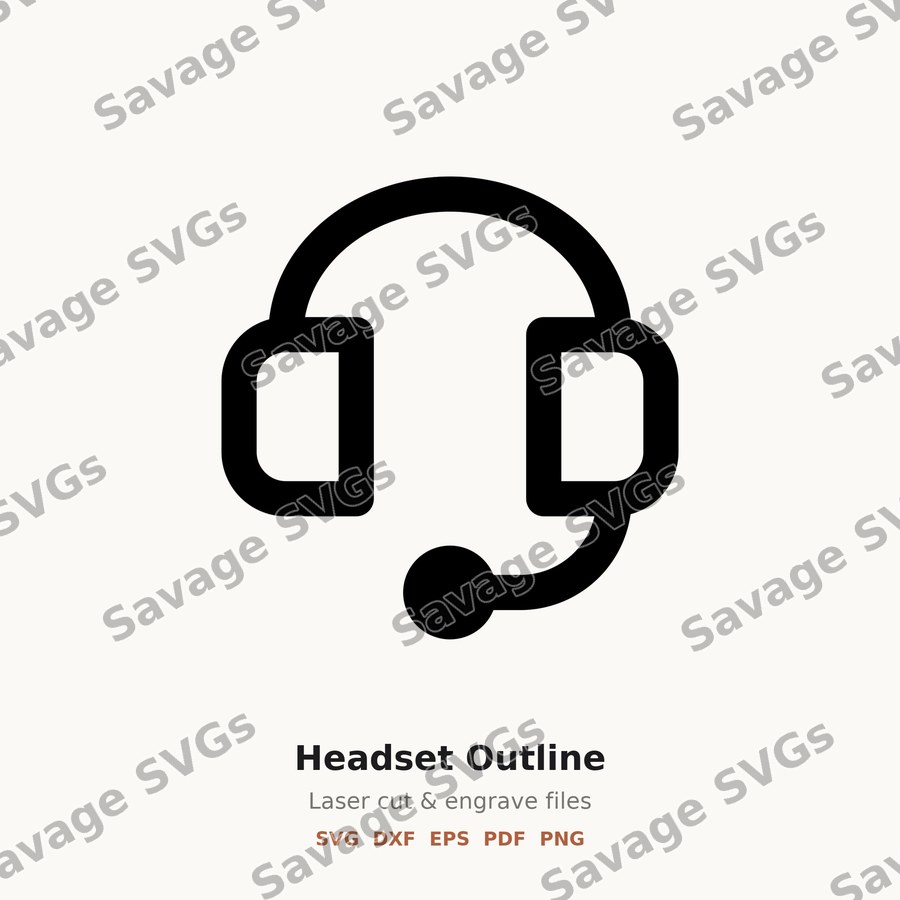 Headset Outline