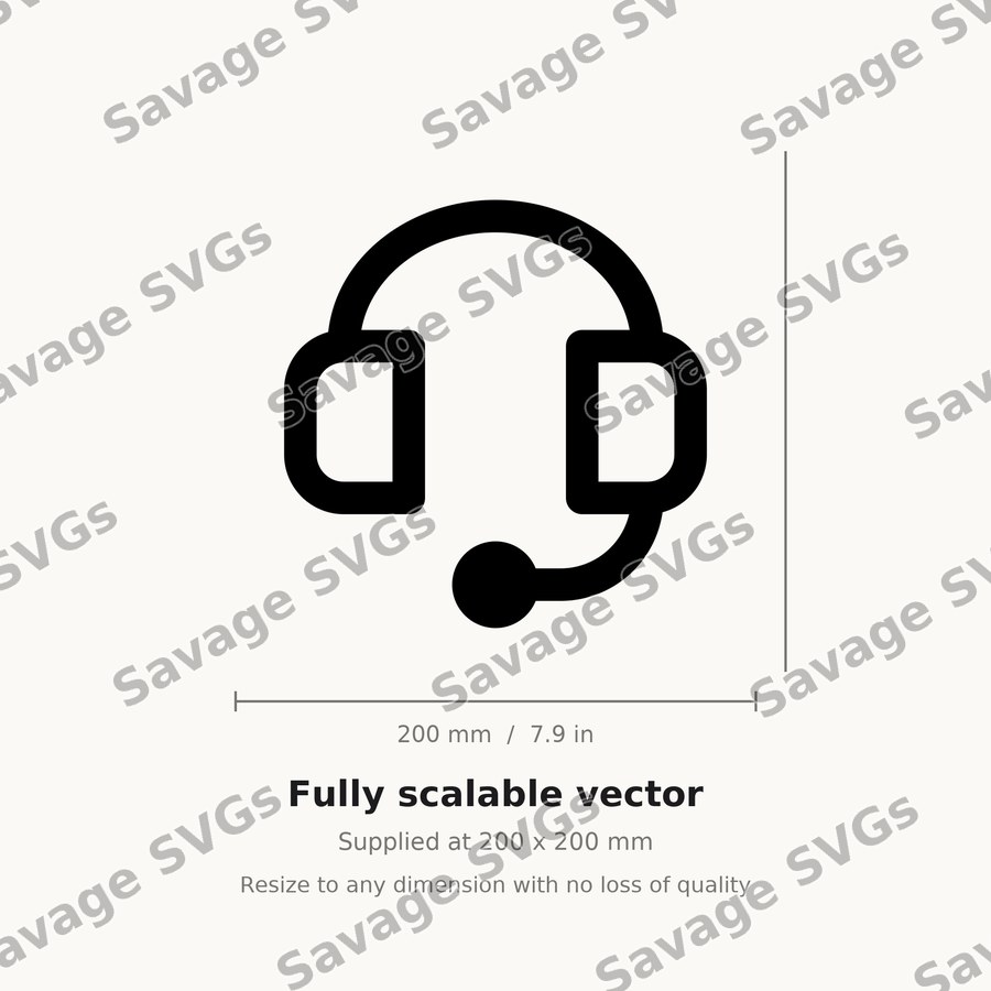 Headset Outline
