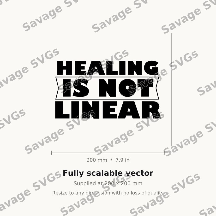 Healing Is Not Linear