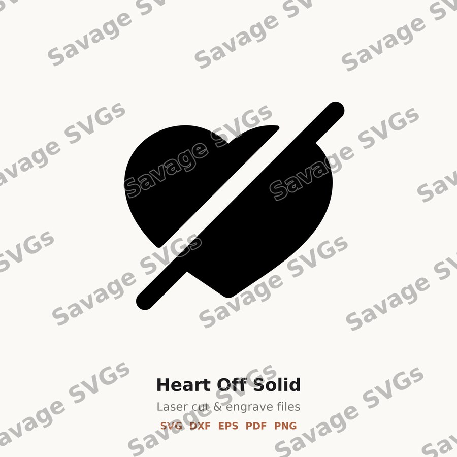 Heart Off Solid