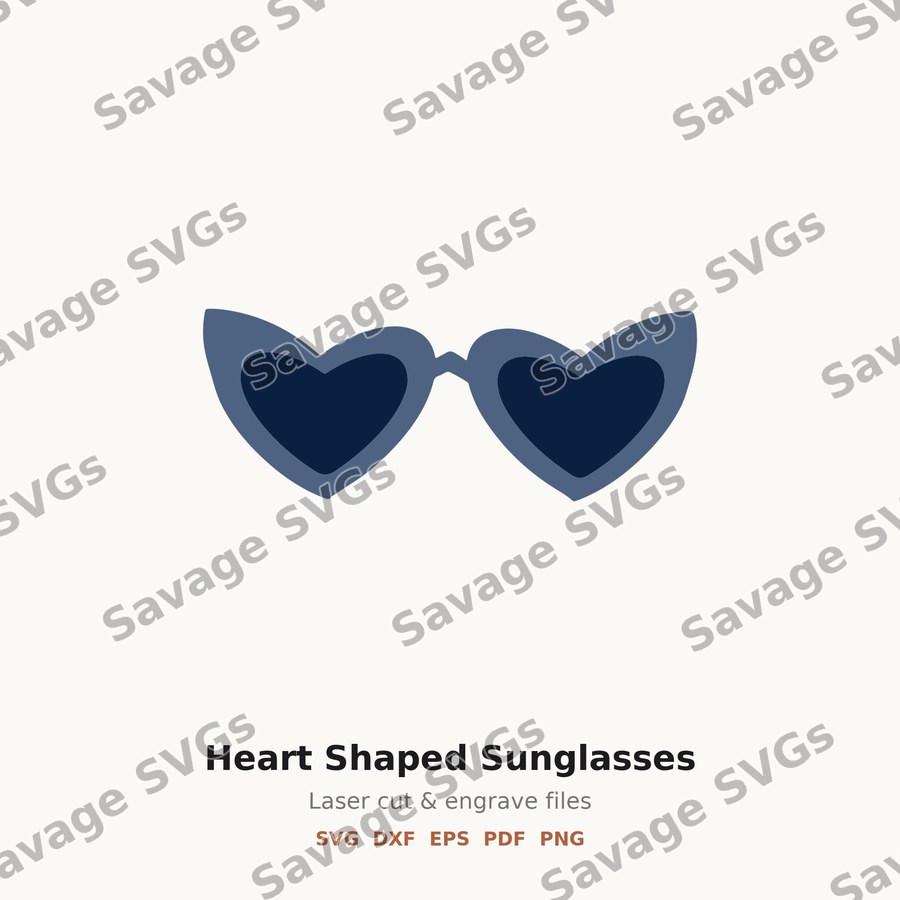 Heart Shaped Sunglasses