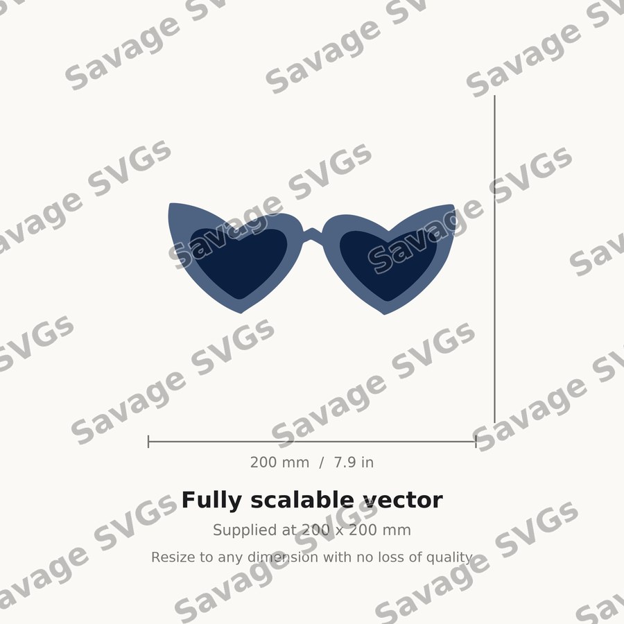 Heart Shaped Sunglasses