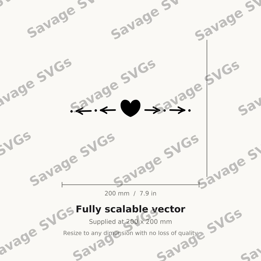 Heart With Arrows