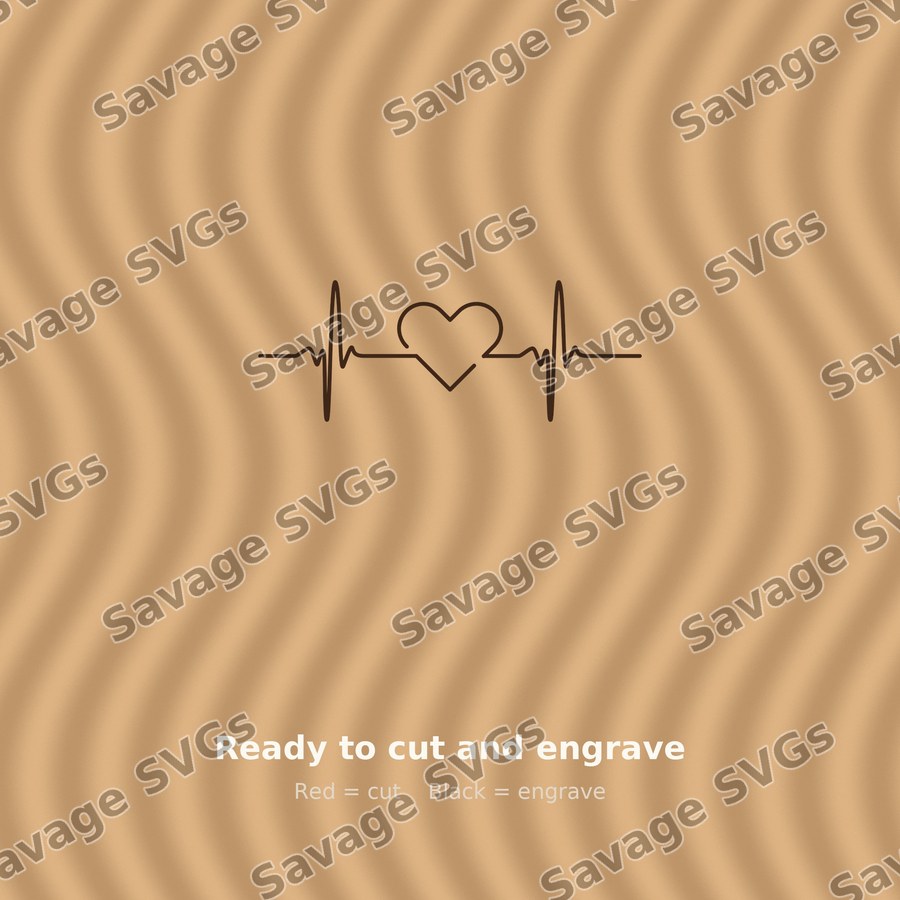 Heartbeat Pulse Line