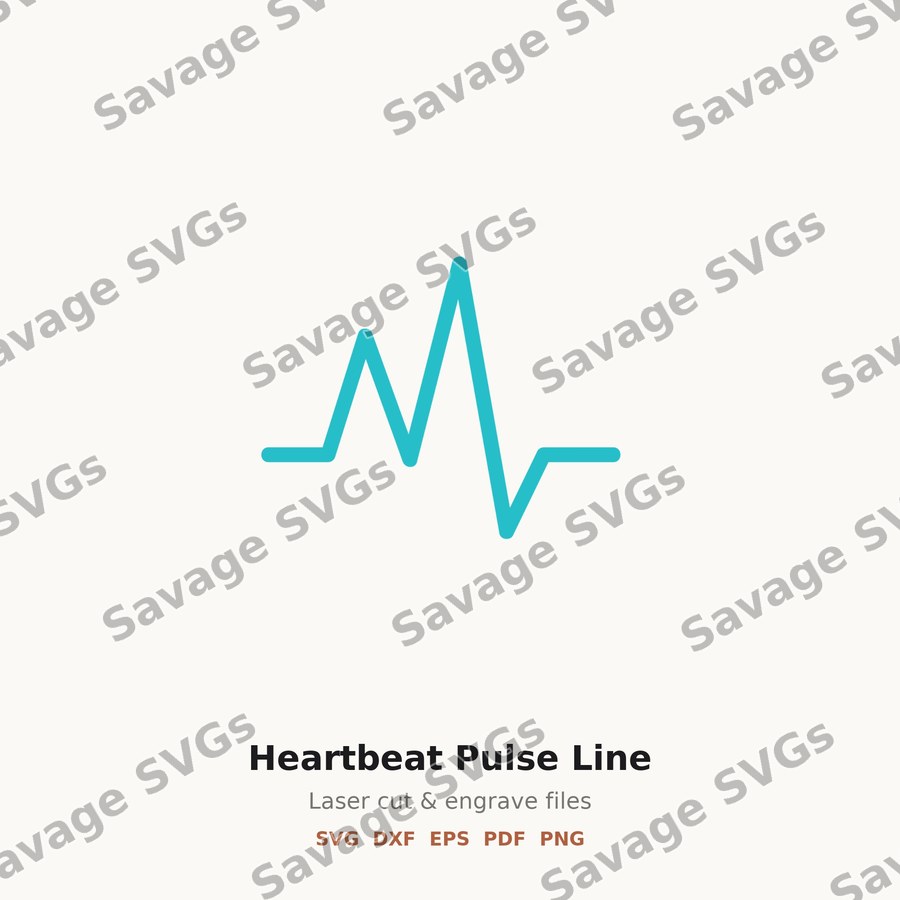 Heartbeat Pulse Line