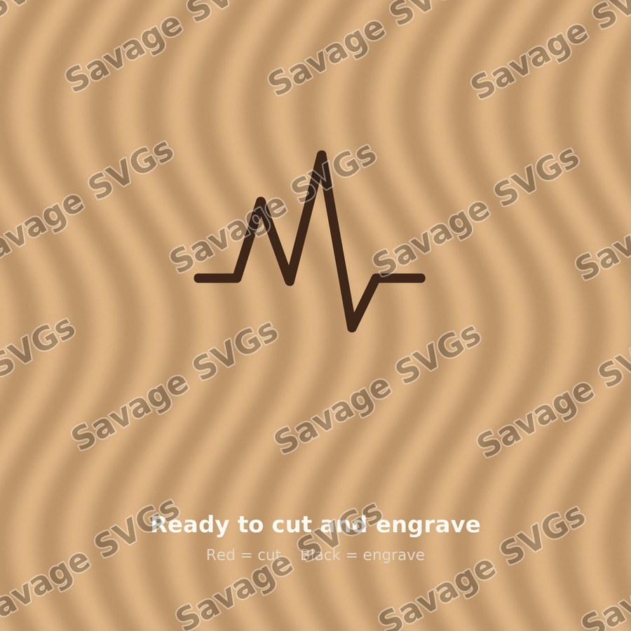 Heartbeat Pulse Line