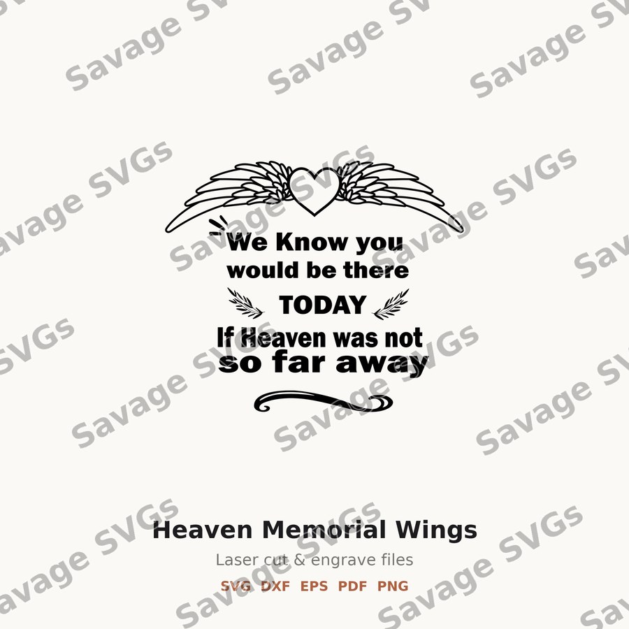 Heaven Memorial Wings