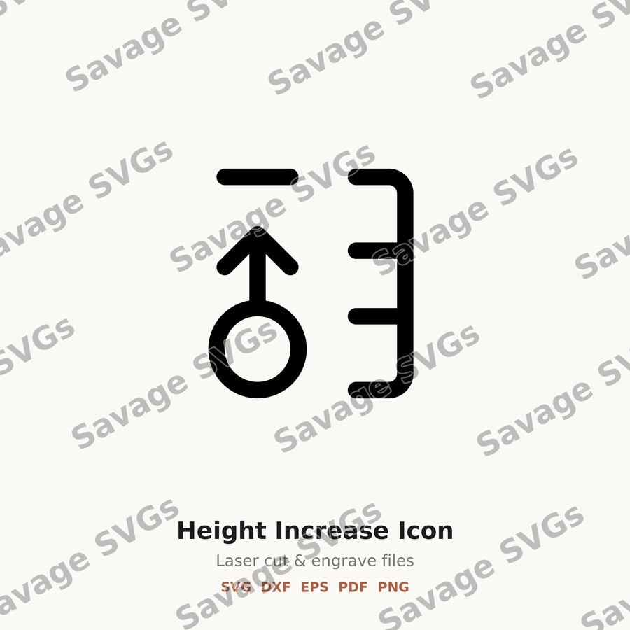 Height Increase Icon