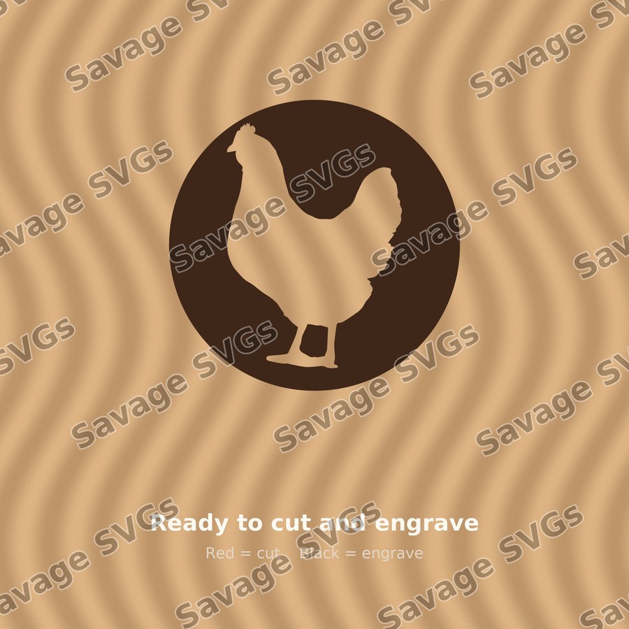 Hen In Circle