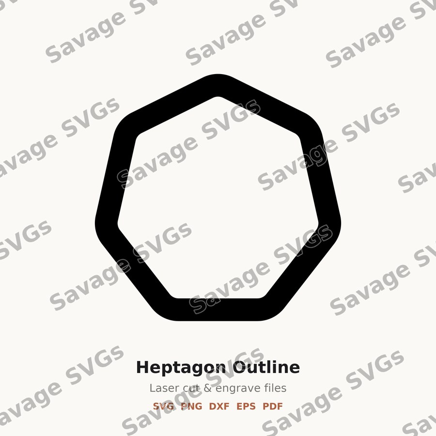 Heptagon Outline