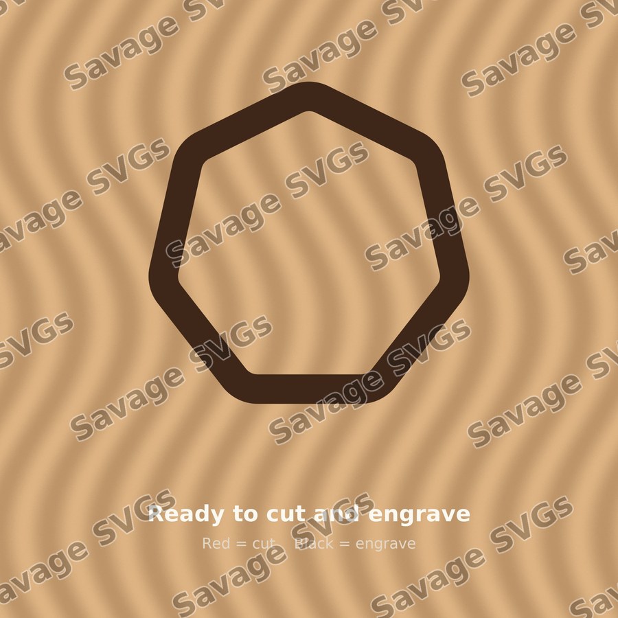 Heptagon Outline