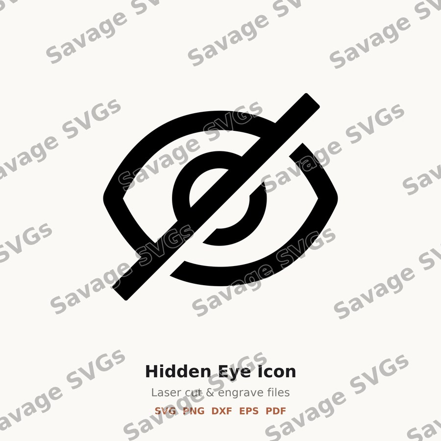 Hidden Eye Icon