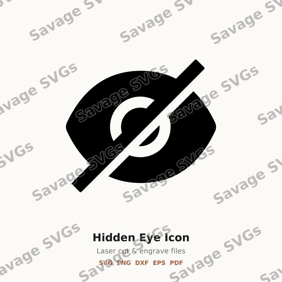 Hidden Eye Icon