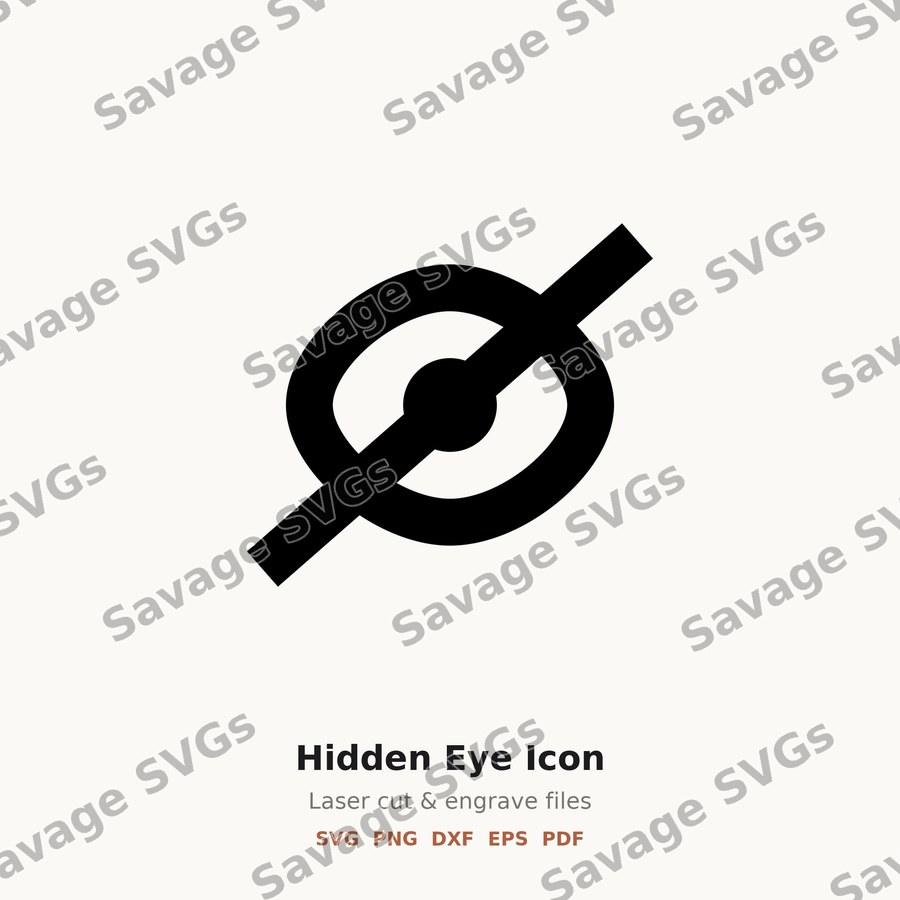 Hidden Eye Icon