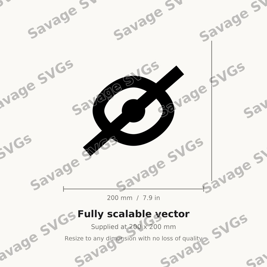 Hidden Eye Icon