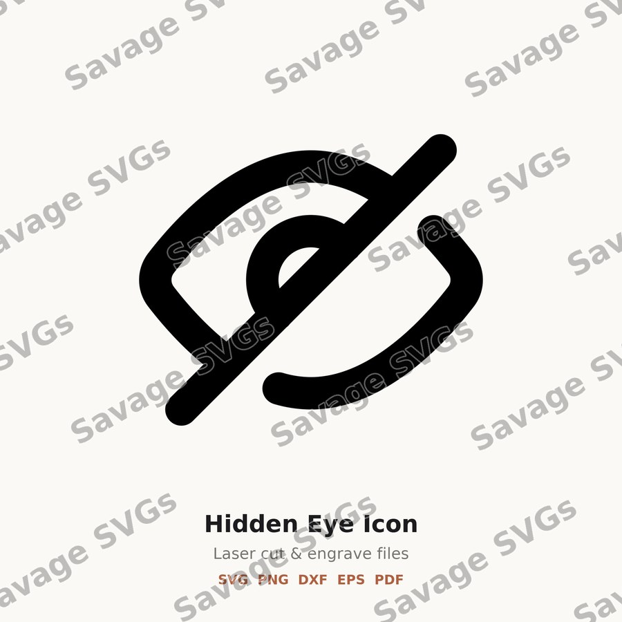 Hidden Eye Icon