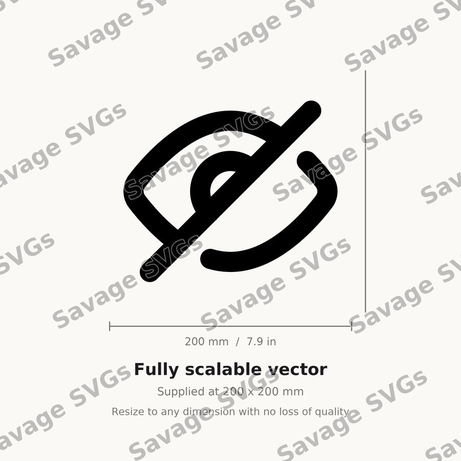 Hidden Eye Icon
