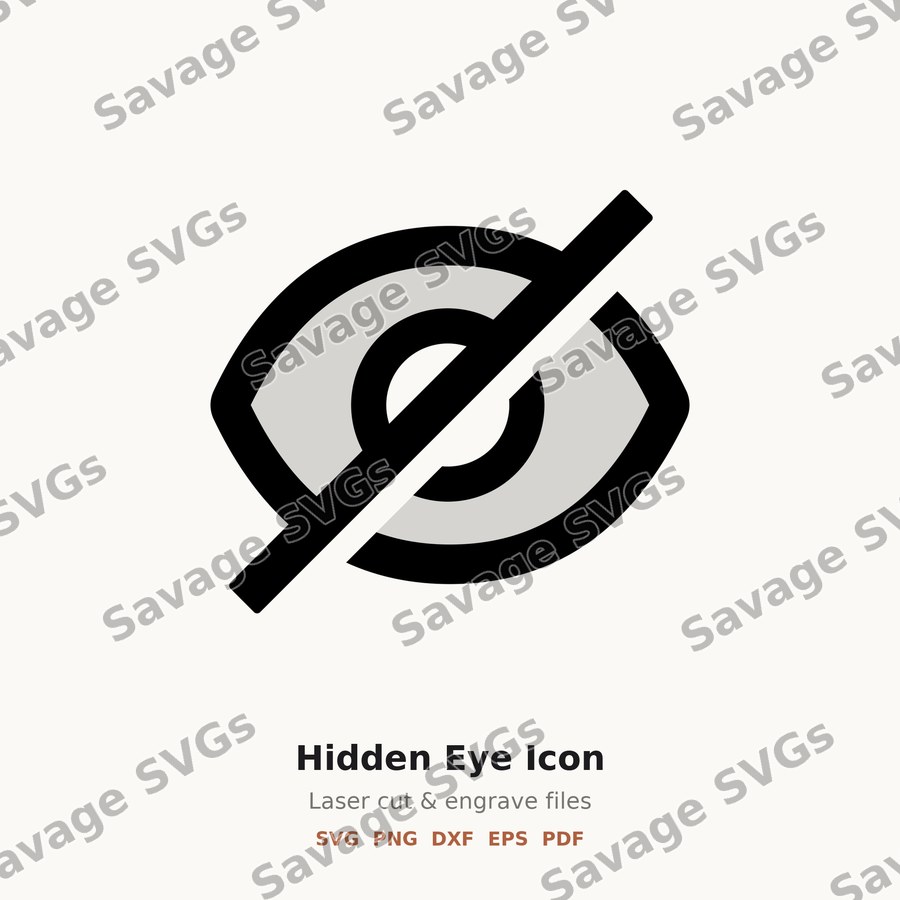 Hidden Eye Icon