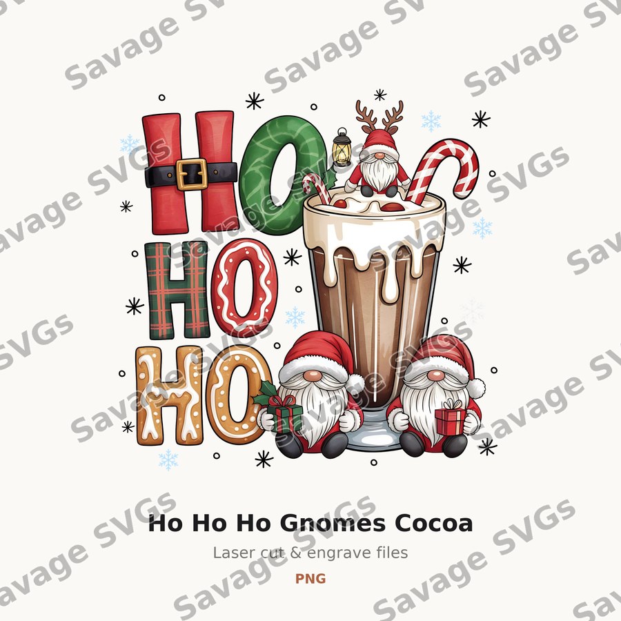 Ho Ho Ho Gnomes Cocoa