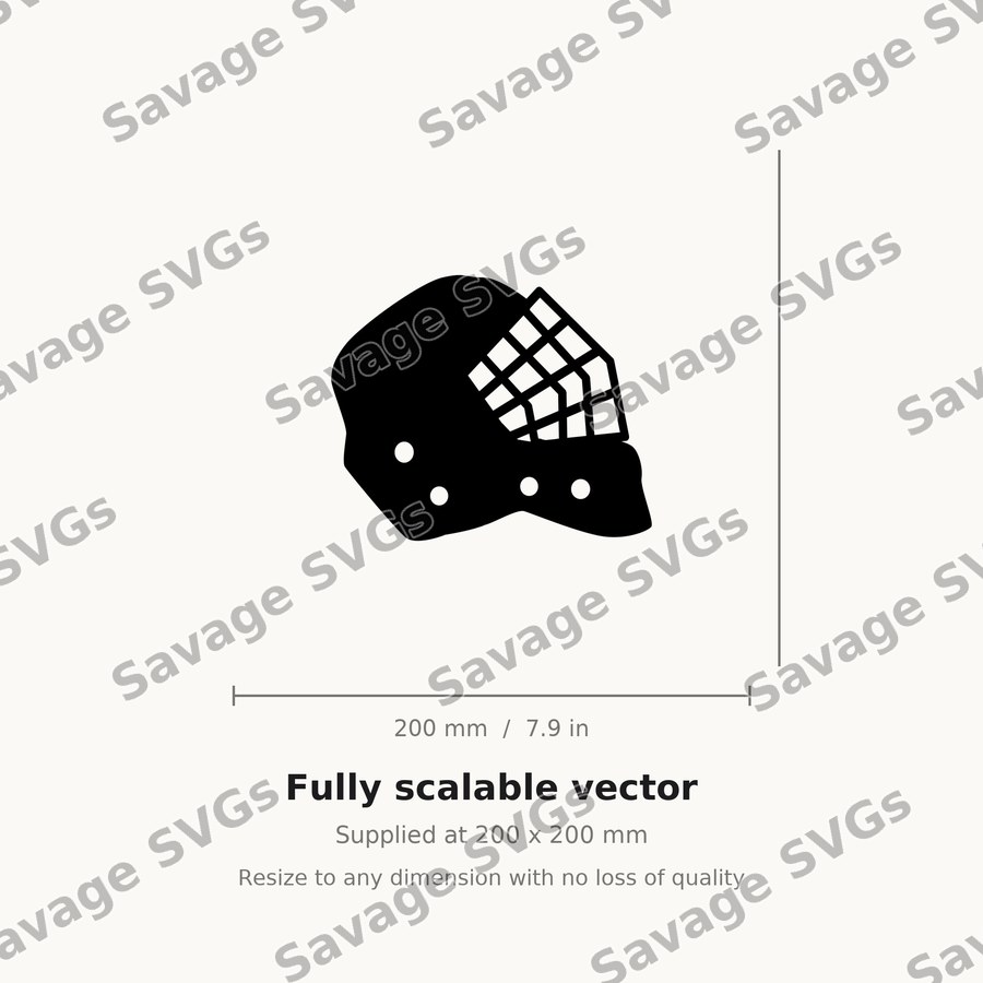 Hockey Goalie Helmet