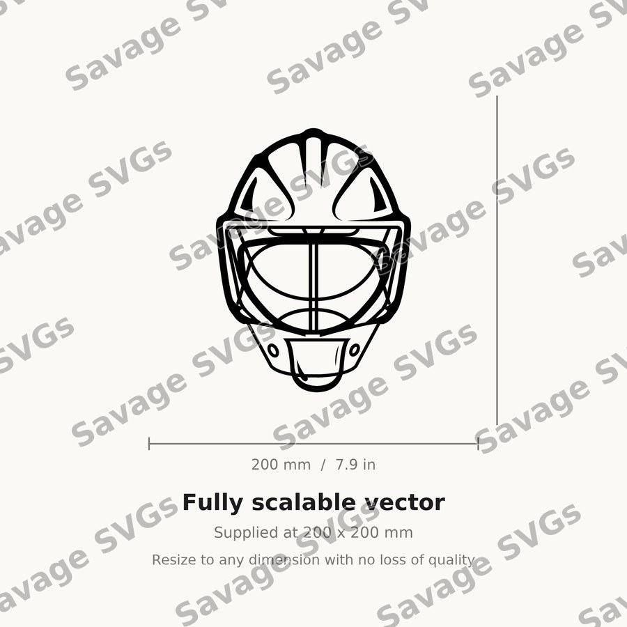 Hockey Goalie Mask