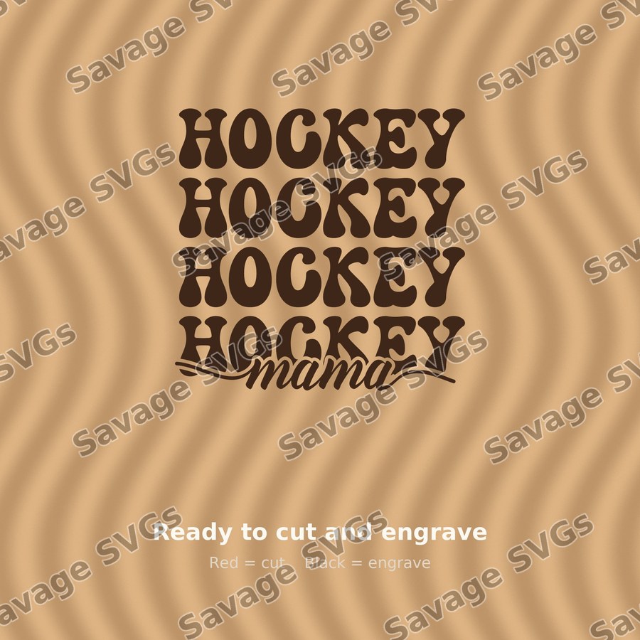 Hockey Mama Text