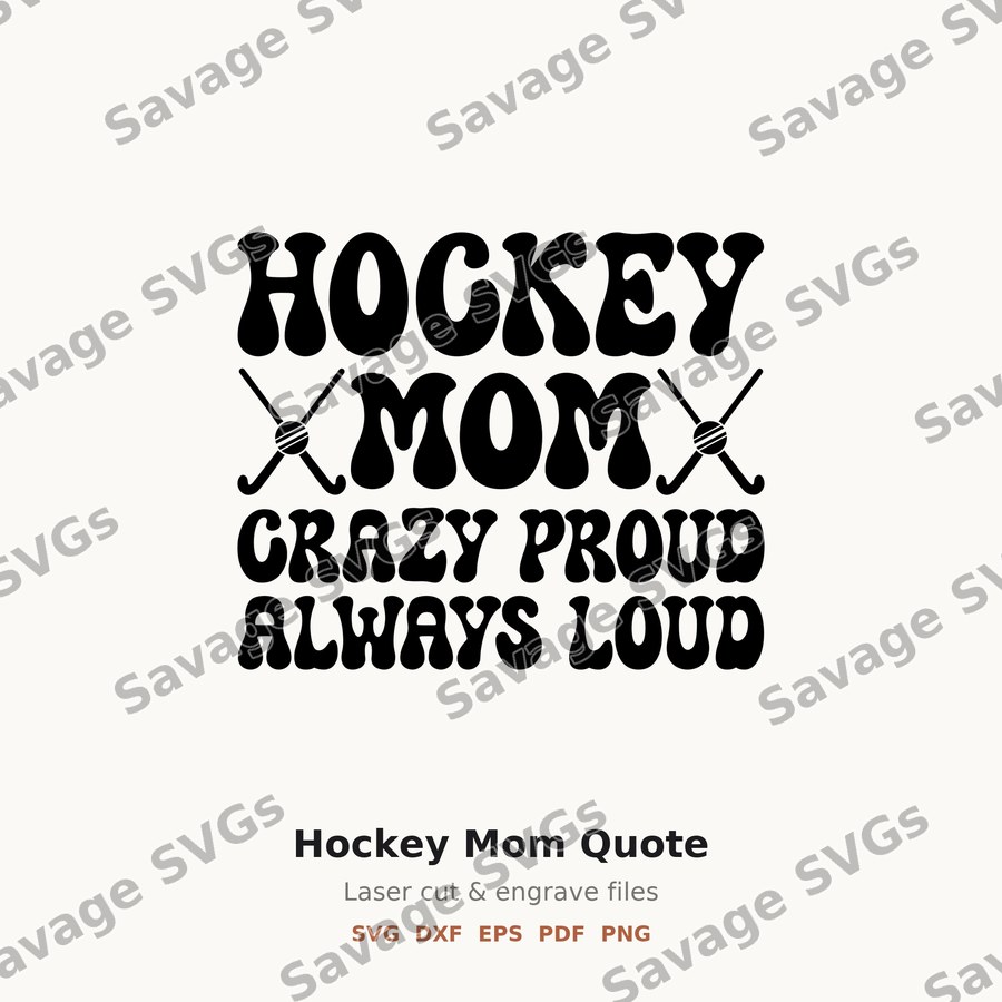 Hockey Mom Quote