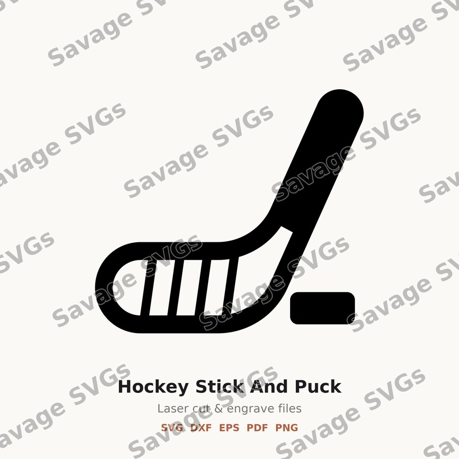 Hockey Stick And Puck