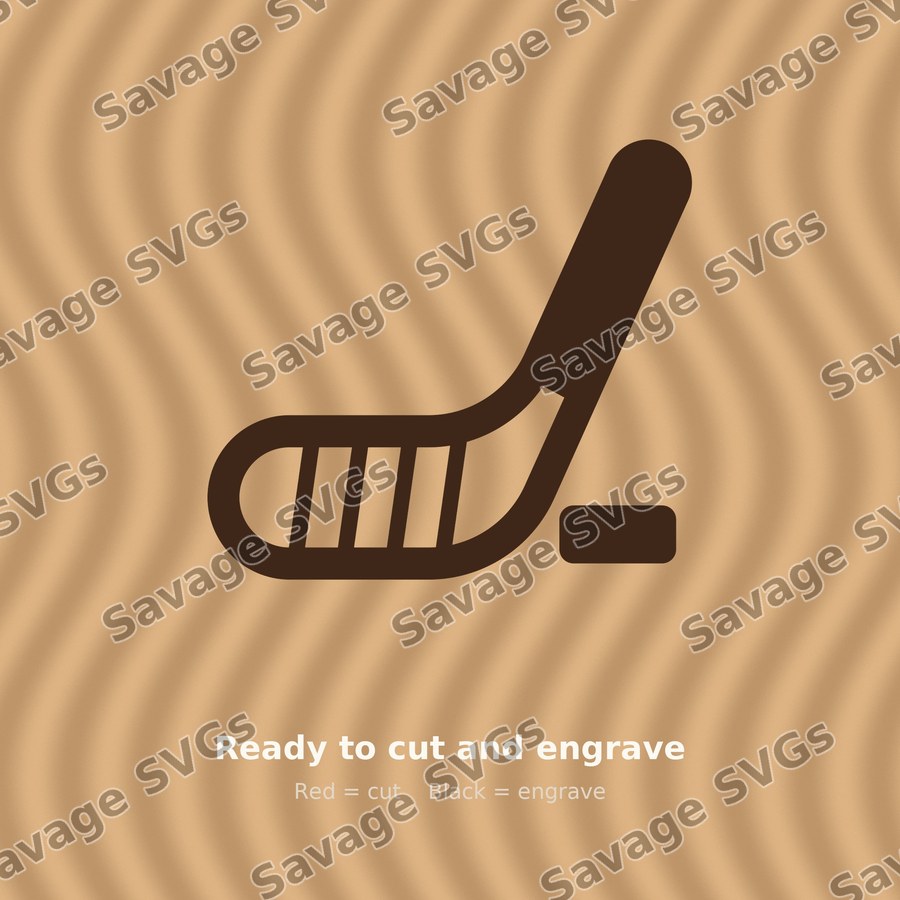 Hockey Stick And Puck
