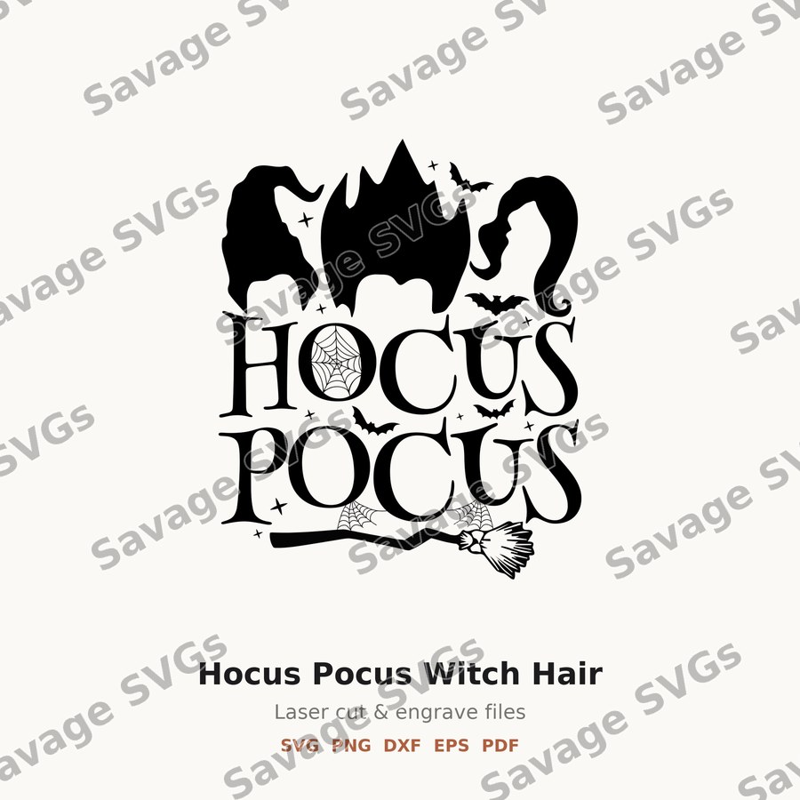 Hocus Pocus Witch Hair